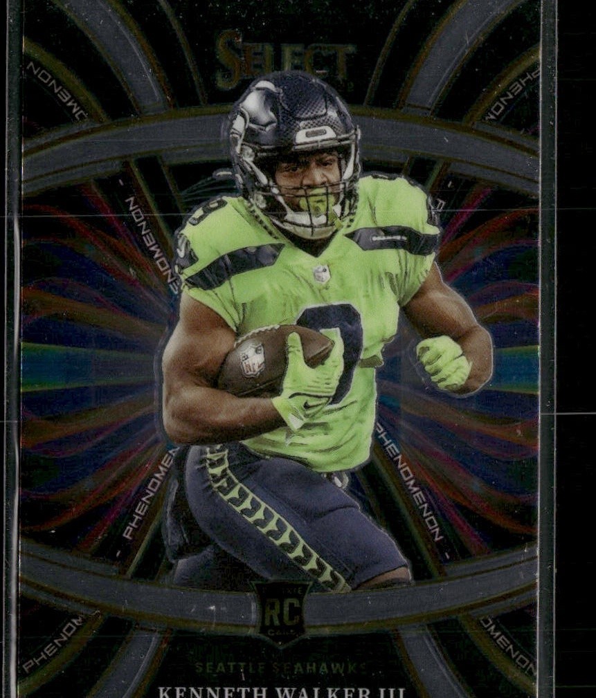 2022 Panini Select #PHE-20 Kenneth Walker III Phenomenon Rookie