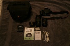 Rebel EOS Xsi 450D Digital SLR Camera / 2 Lenses  Accessories / Stabilized Lens