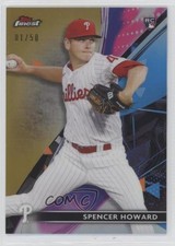 2021 Topps Finest Gold Refractor 1/50 Spencer Howard #19 1cw8