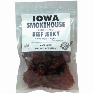 Ranch Hand Beef Homestyle Original Jerky, 8-oz. - IS-RH8JN-6CT
