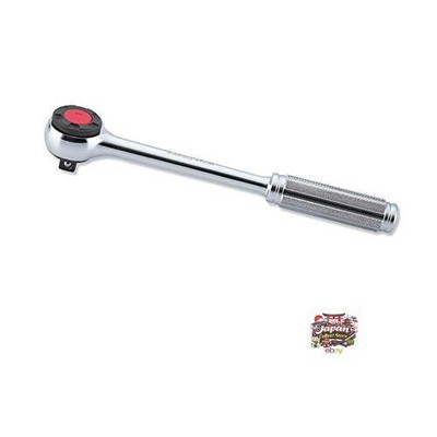 Koken 3/8 9.5mm SQ Ratchet Handle with Knurled Grip Overall Length 200mm 3752N