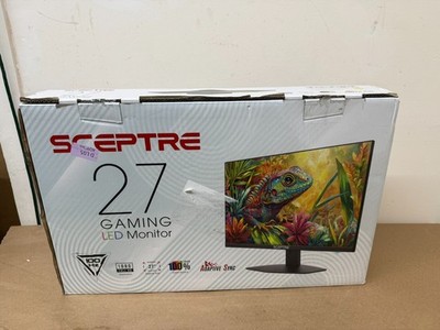 SCEPTRE 27'' LED Gaming Monitor 100Hz 1920x080 FHD Adaptive Sync VESA,E275W-FW100
