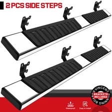 6" Side Steps For 99-16 FORD F250/350 Superduty Super Cab Running Boards S/S H