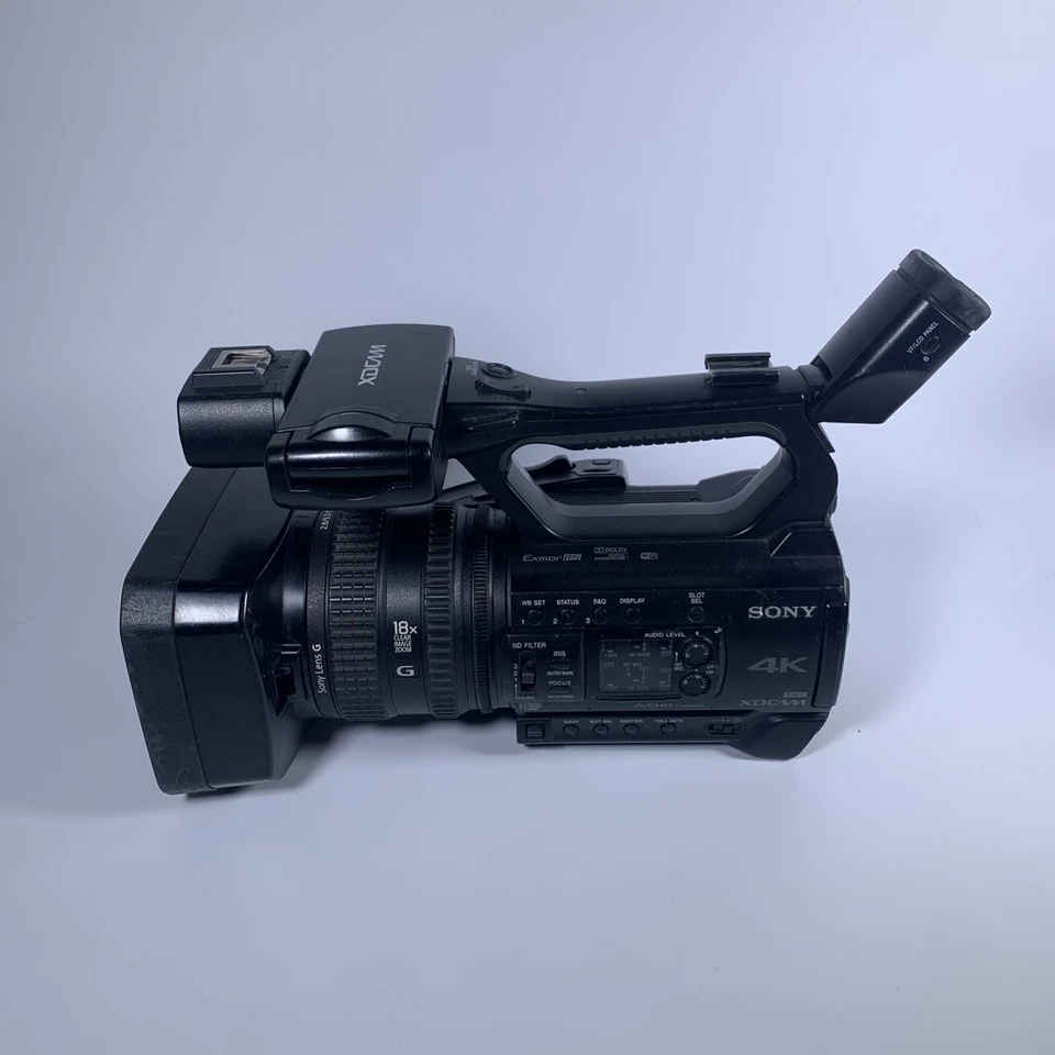 Sony PXW-Z150 4K Handheld XDCAM Camcorder - Black Used With Bag, Charger - Image 3 of 4