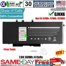   Battery For Dell Precision 3520 3530 Series Latitude 5480 5580 5590 GJKNX GD1JP