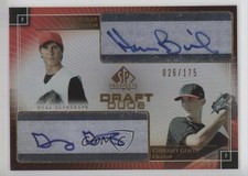 2004 SP Prospects Draft Duos 26/175 Homer Bailey Greg Goetz Rookie Auto RC un2