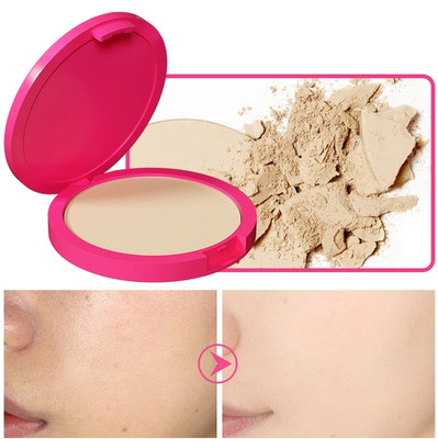 1pc Natural Matte Pressed Powder Foundation Oil Control Compact Makeup - NEW