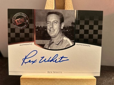 2009 Press Pass Rex White autograph card