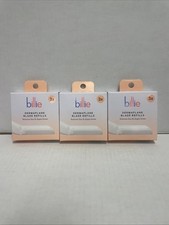 Lot of 3- billie Dermaplane Blade Refills, 3 ct Handle Not Included 