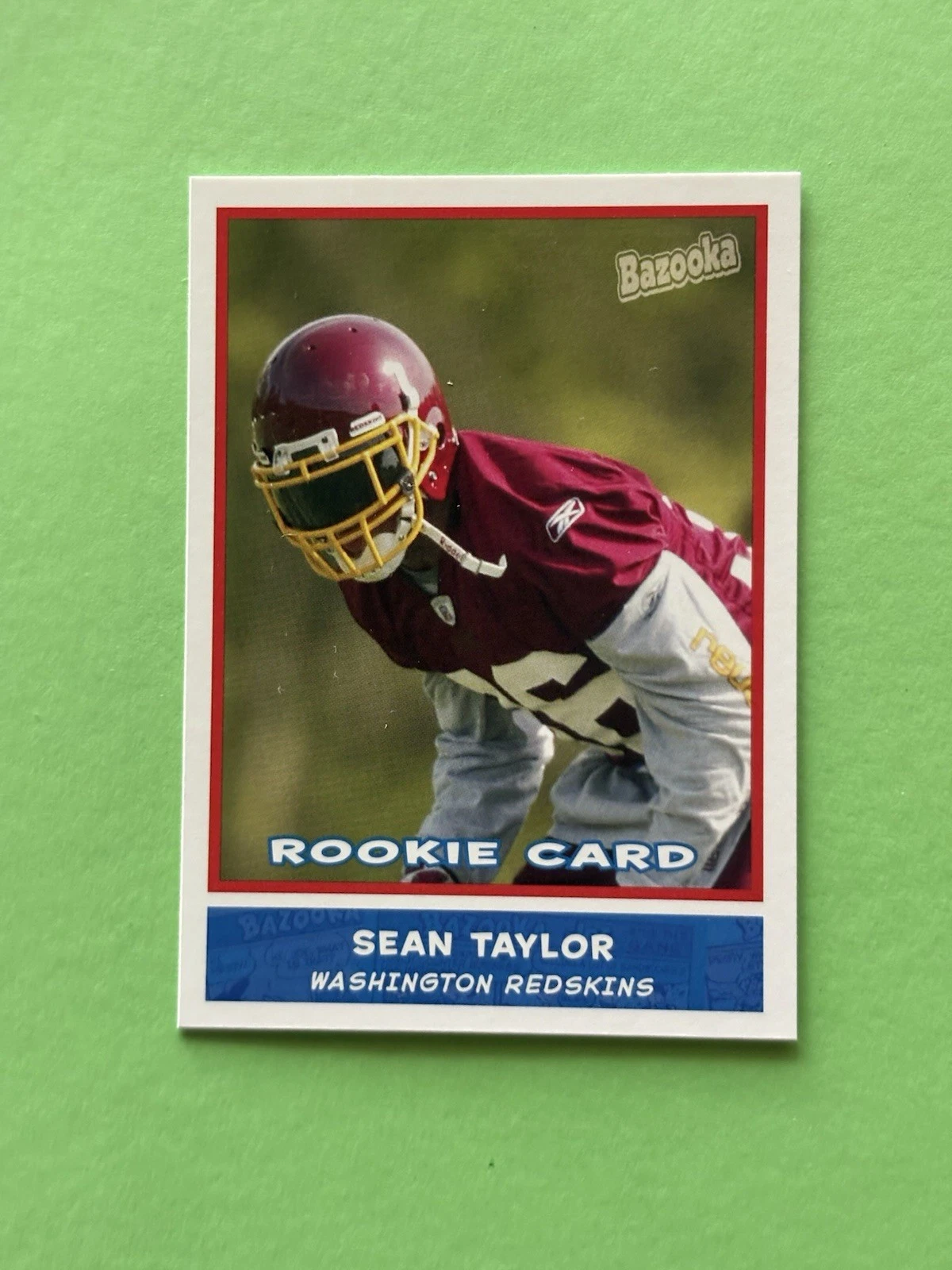 Sean Taylor trading card