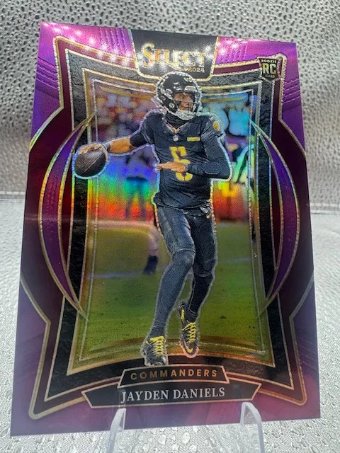 2024 Select Jayden Daniels - Purple Prizm /75 - #26