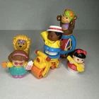 Vintage Fisher Price Little People Circus Figures Lot