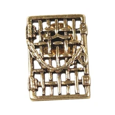 Vintage Jim Clift Design Jailed For Freedom Suffragette Lapel Pin Brooch