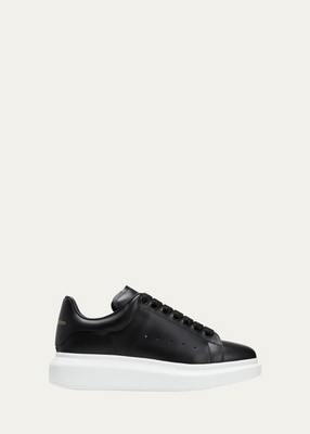 Alexander McQueen Oversized Lace-Up Sneakers Unisex Size 9 Women's