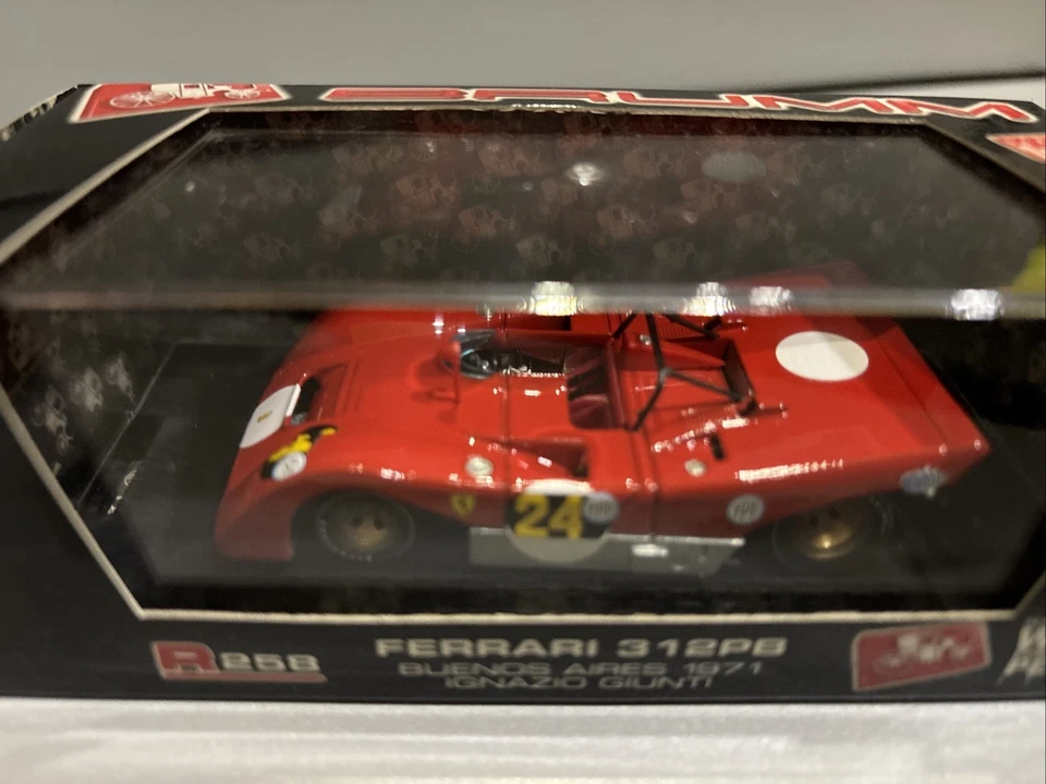 Brumm R258 Ferrari 312 PB #24 Giunti 1000Km Buenos Aires 1971 1/43 - Immagine 2 di 4