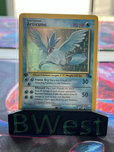 Articuno HP 1st Edition Fossil 2 Holo Rare Pokemon Vintage WoTC Wizards