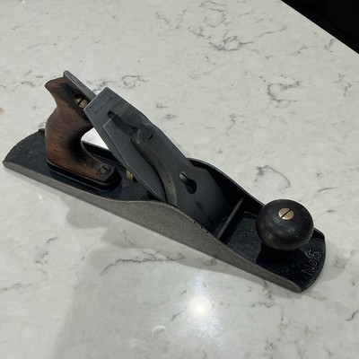 Antique Stanley Bailey No. 5, Type 8 (1898-1902) with original parts