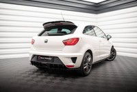 Heckansatz Diffusor Passend FüR Seat Ibiza Sport Coupe Mk4 Roter Kern