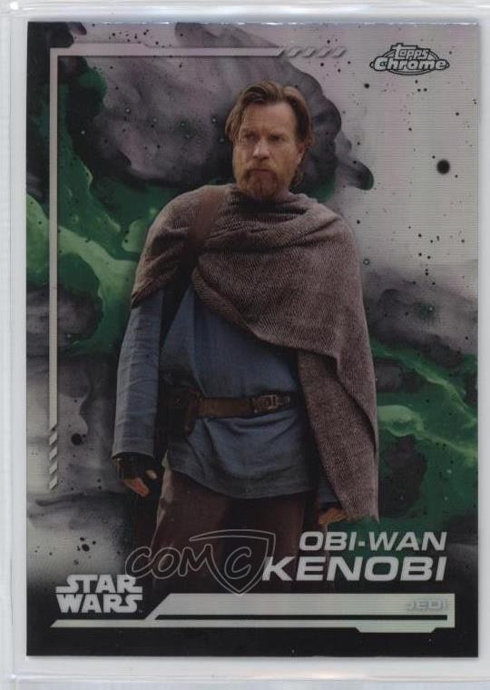 2024 Topps Chrome Star Wars Rainbow Refractor Obi-Wan Kenobi #67 1bw2