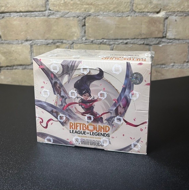 Riftbound League Of Legends TCG Spiritforged Booster Box Factory Sealed