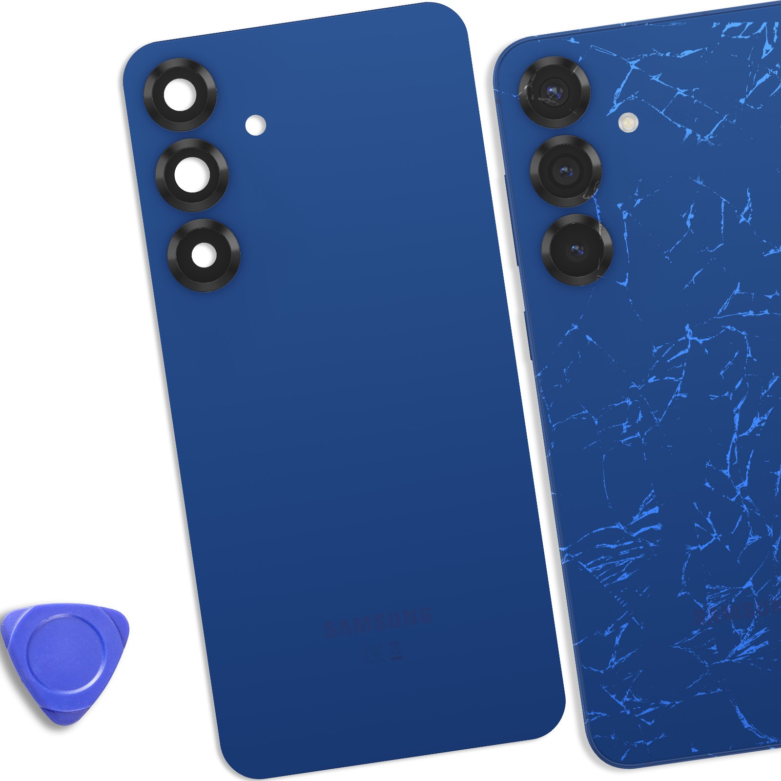 Façade arrière pour Galaxy S25 Plus pour remplacement de dos cassé - 4