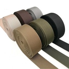 5M Army Green Nylon Webbing Strap Belt Tape for Bag Sewing Craft 20-38mm