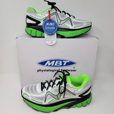 ¡Nuevo! MBT Zapatillas Hombre GT 17 con Plantilla Ortholite Talla 10.5 Verde Negro Blanco