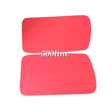 Coppia pannelli porta anteriore colore ROSSO Fiat 500 D e Giardiniera alta quali