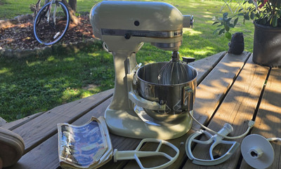 KitchenAid K5SS Heavy Duty Series 5qt Lift Stand Mixer Bowl Attachment ''TESTED''