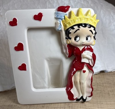Betty Boop Ceramic Picture Frame | Vandor Vintage 1985