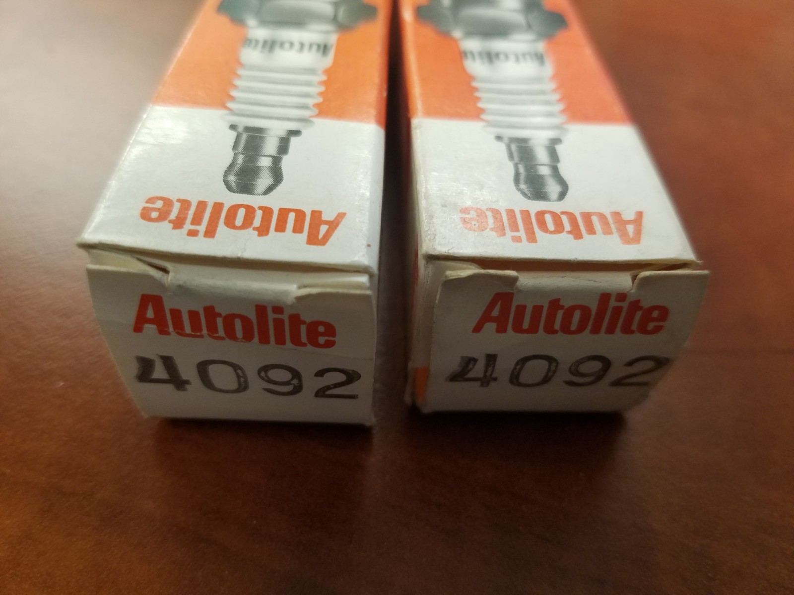 Autolite 4092 Copper Spark Plug Non-Resistor Genuine OEM Ignition Part QTY:2