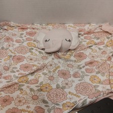 Milkberry Elephant Baby Blanket Lovey Plush Toy Animal Rayon Clip On Plush 20