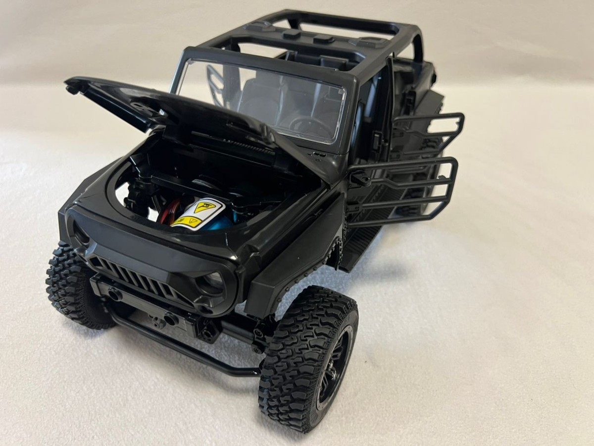 Jeep Wrangler MN128 RC Car Crawler 1:12 Scale, 2.4G 4WD, Off-road