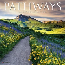 Willow Creek Press,  Pathways 2026 Mini Wall Calendar, 7'' X 7'', 18-Month Calen