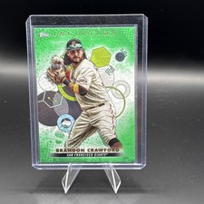 2022 Topps Inception Brandon Crawford Green parallel
