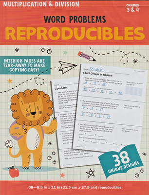 Teaching Tree Multiplication Division Word Problems 38 Reproducibles Grades 3/4