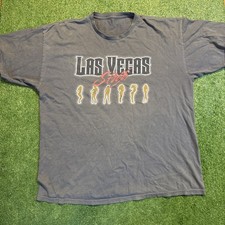 Camiseta de colección Las Vegas Crazy Girls Showgirls Stripper para hombre XL Y2K cuadrada