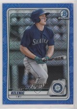 2020 Bowman Chrome Prospects Mega Box Blue Mojo Refractor Jarred Kelenic 0a3