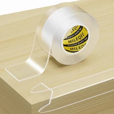 Clear Edge Protector Strip, 1.57In X 3.28FT, Sharp Edge Wrap Cover Tape, Self Ad