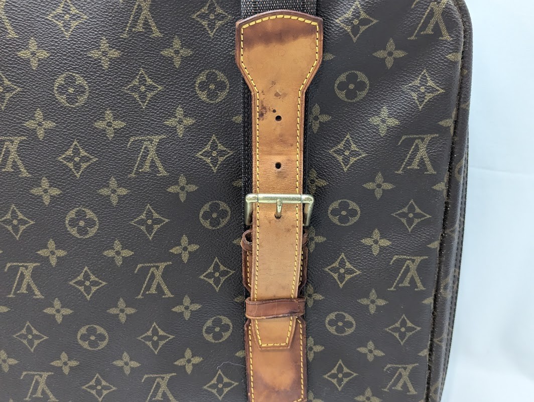 LOUIS VUITTON Monogram Satellite 53 Travel Bag Brown M23356 VI1924