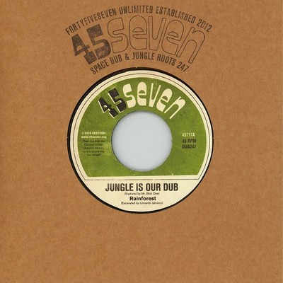 Rainforest - Jungle Is Our Dub (Vinyl 7'' - 2017 - EU - Original)
