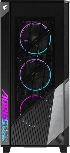 Aorus C500 Glass Mid Tower Case - Black - Afbeelding 4 van 5