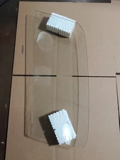 1968 Mustang Shelby Fastback L+R Front Side Window Glass Carlite Used FM-M60