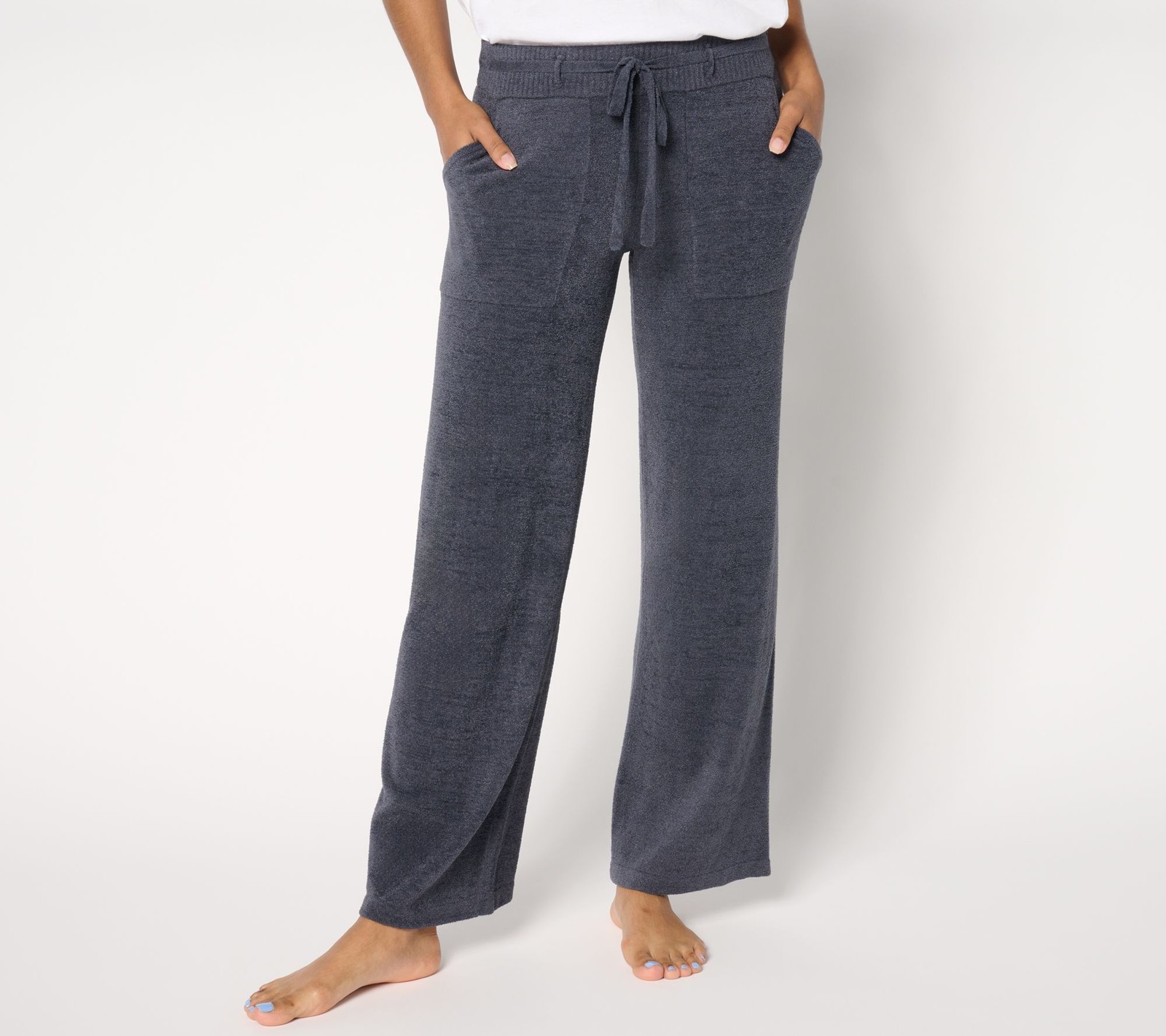Barefoot Dreams Women's Sleepwear Sz 1XT Tall CozyChic Ultra Lite Blue A656310