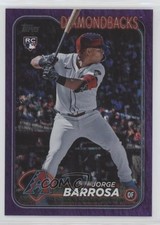 2024 Topps Update Purple Holo Foilboard 424/799 Jorge Barrosa #US22 0jk3