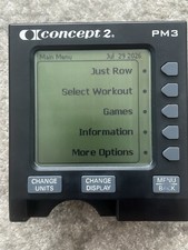 Concept 2 PM3 Rowing Machine Monitor - Excellent Condition