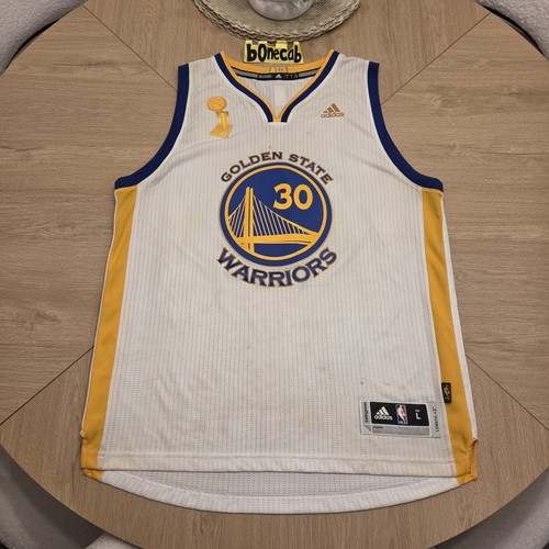 Golden State Warriors Jersey Ring Night Ceremony Large Steph Curry Swingman FLAW