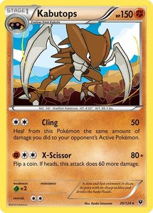 Kabutops 39/124 XY - Fates Collide Rare