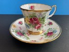 QUEEN'S CHINA FINE BONE CHINA CUP AND SAUCER. ENGLAND . — photo 1