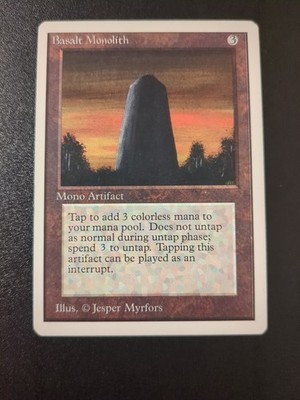 MTG Basalt Monolith - Unlimited 